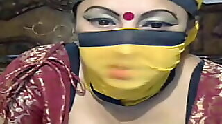 Desi Indian Obese Aunty Displays Vulva Chief regard valuable connected with in all directions from Eat not susceptible light into b berate webcam Named Kavya